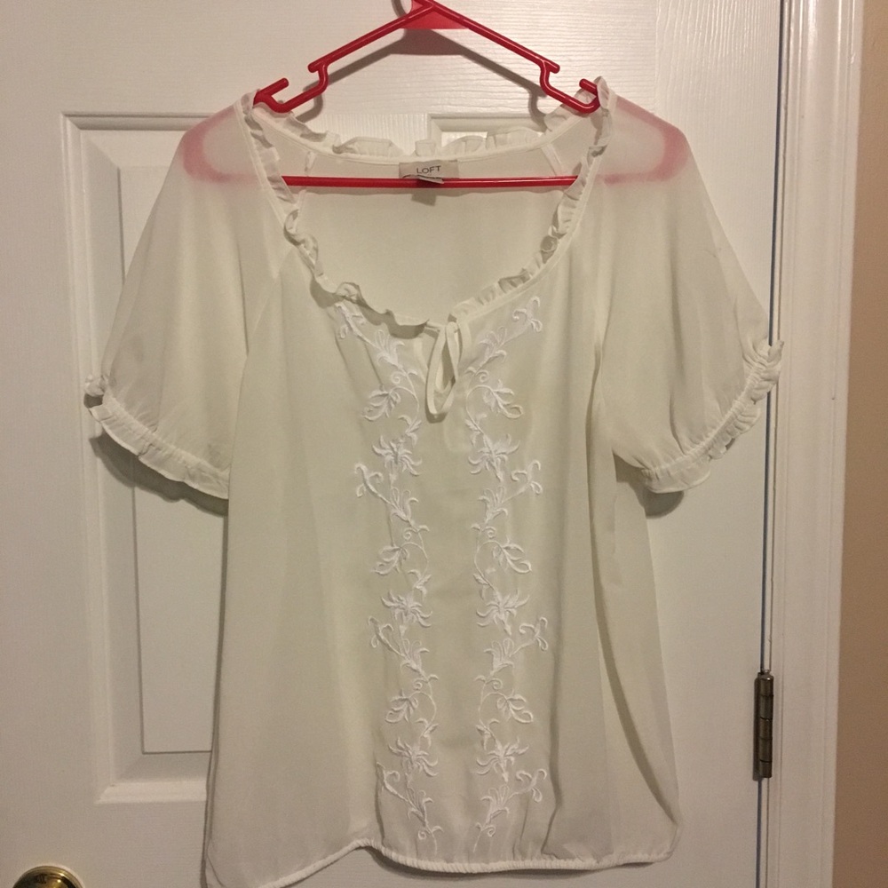 Embroidered top